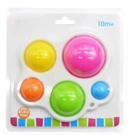 Fidget Toys giocattoli per il cervello grasso mano antistress per bambini adulti autismo educativo precoce aghi speciali Fidget giocattolo semplice fossetta: Random color