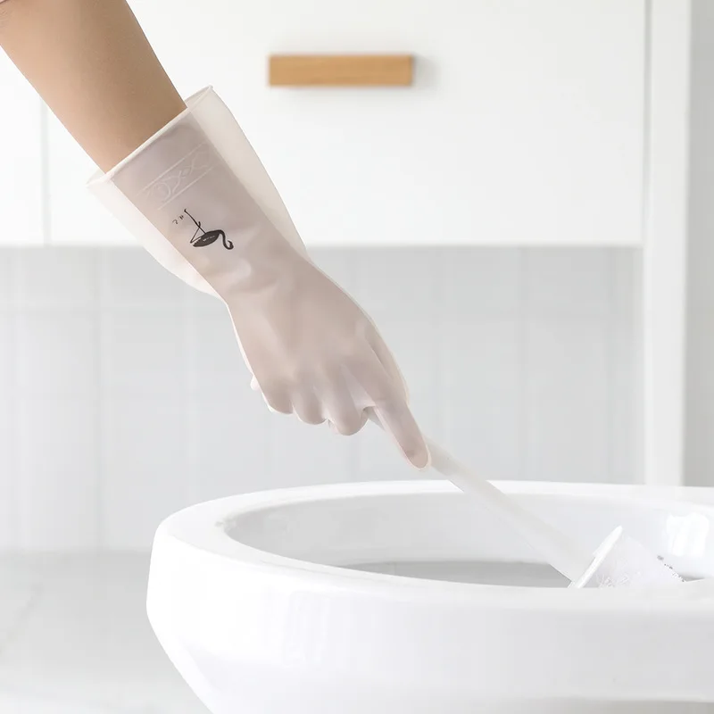 Küche Geschirrspülen Haushalt Geschirrspülhandschuhe Gummihandschuhe zum Waschen von Kleidung Reinigungshandschuhe für Geschirr