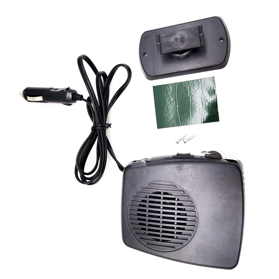 12V 150-300W Portable Car Heater Ceramic Portable Heating Fan Defroster Demister