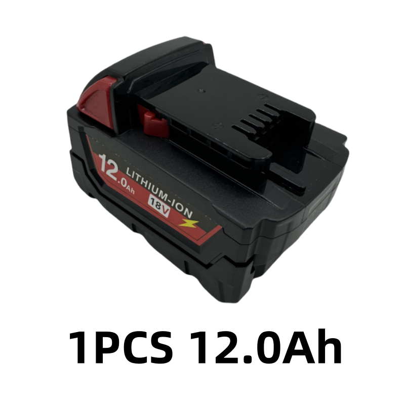 9Ah 12Ah pour Milwaukee M18 18V 18650 batterie de remplacement au Lithium pour Milwaukee 48-11-1860 48-11-1850 48-11-1840 batterie d'outil: Bleu