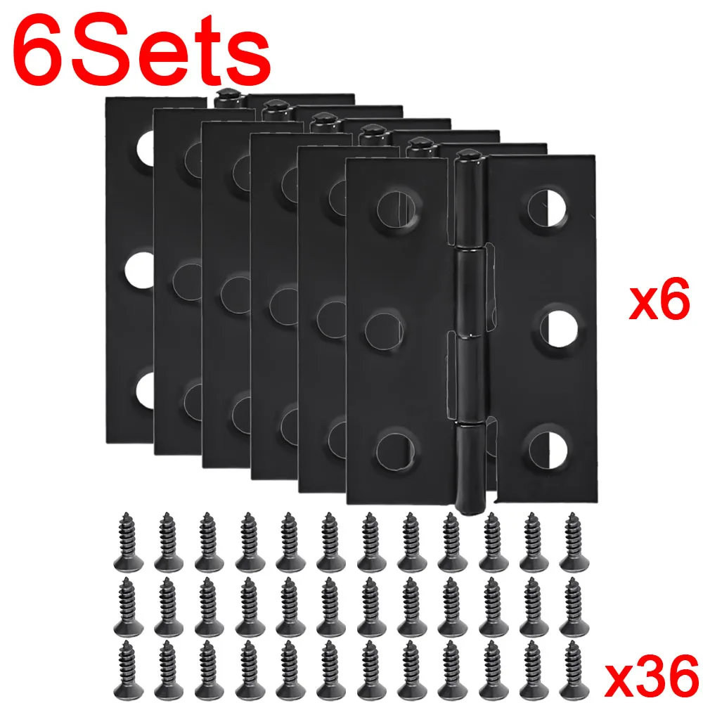 1–10 Stück schwarze Türscharniere, Edelstahl, Möbel-Stoßscharniere, Fenster, Schrank, Schublade, flache Scharniere, 2-Zoll-Türschließer, Hardware-Werkzeug: Armee Grün