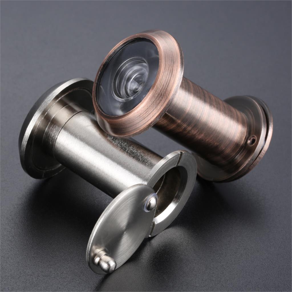 200 Degree Door Wide Viewer Angle Peephole Security Door Viewers Hole Hidden Peephole Adjustable Glass Lens Hardware Tools