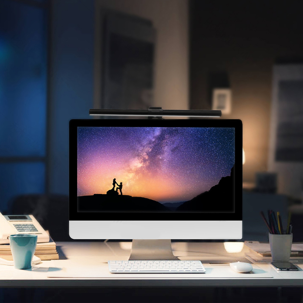 5V USB LED Dimmable Table Lamp Monitor Laptop Screen Soft Lights Light Bar Eye Protection Reading Dimmer Clip-on Desk Lamps