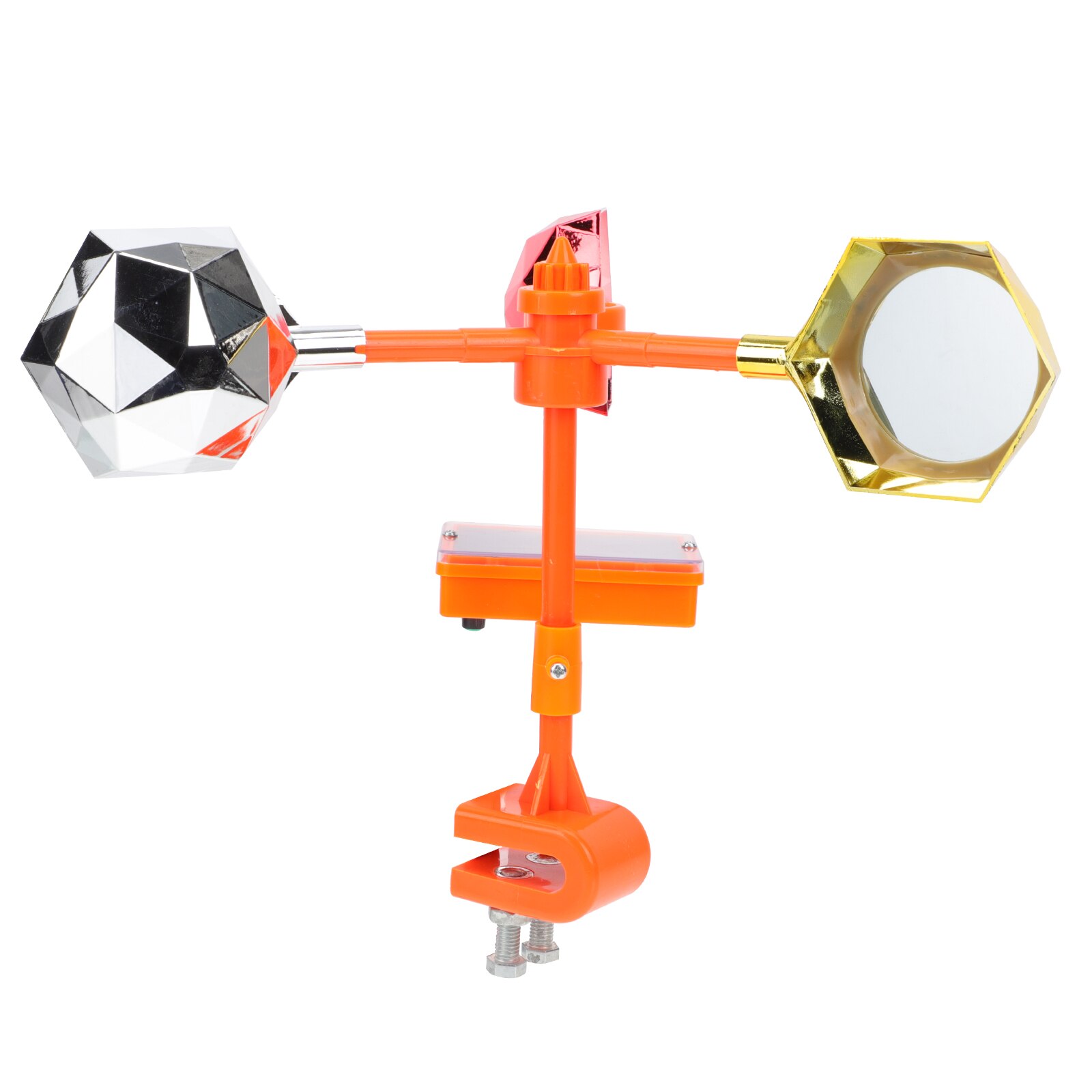 Bird Repellent Tool Plastic Bird Scarer Reflective Bird Repeller Wind Power Bird Repeller for Park Lawn Pond