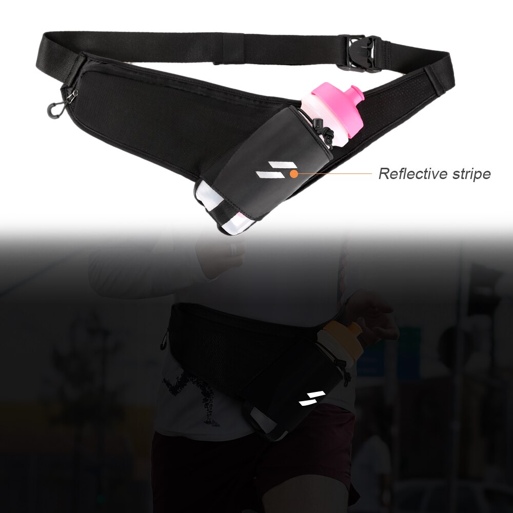 Cycling Outdoor Sports Hydration Belt Waist Pack Crossbody Sling Pack Running Climbing Hiking Gym Fitness Marathon Waist Hip Bag