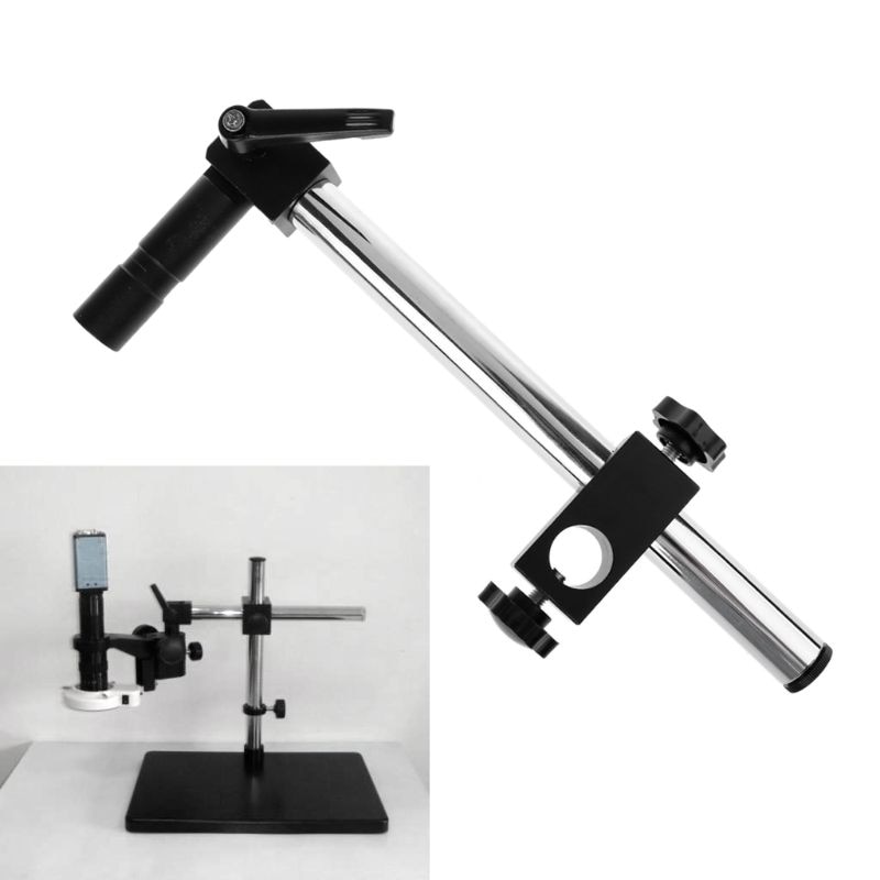 Diameter 25mm Heavy Duty Arm Support for Video Industry Microscope Table Stand