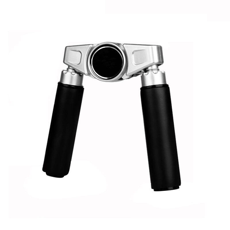 Adjustable Heavy Hand Gripper Fitness Exerciser Hand Forearm Gripper Wrist Strengthener Arm Chest Expander Aluminum Rod Grip: White