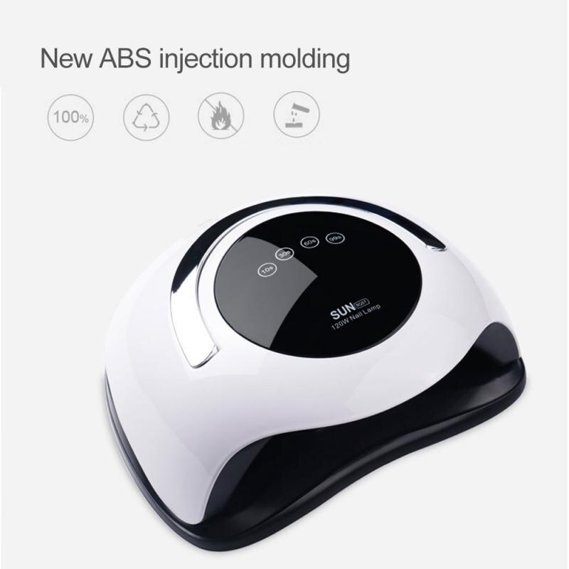 SUN BQ5T lampe à ongles 120W UV lampe LED sèche-ongles vernis à ongles tous Gel vernis capteur solaire lumière LED outils d'art des ongles