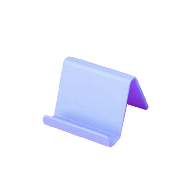Soporte de plástico para teléfono fijo organizador de cocina de Color aleatorio, Mini portatarjetas de visita portátil, soporte para teléfono móvil, hogar