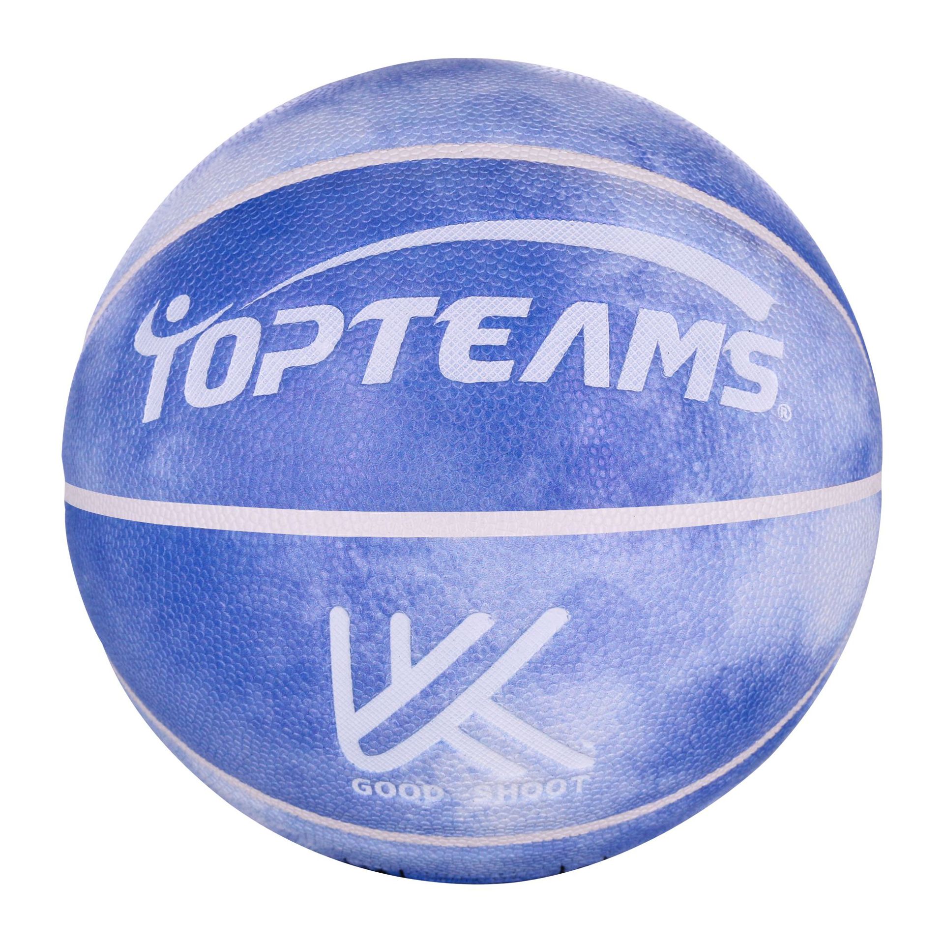 Basketballball für drinnen und draußen, rutschfest, wasserdicht, größe 7, 5 -40 , verschleißfest, trainingsgröße 7: Blau größe 7