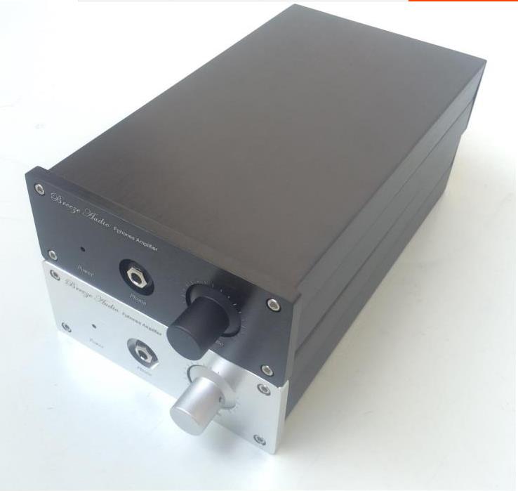 BZ1506I Tutto In Alluminio Amplificatore Per Cuffie Chassis Amplificatore di Potenza Caso Cuffie FAI DA TE Box HI-FI Scatola