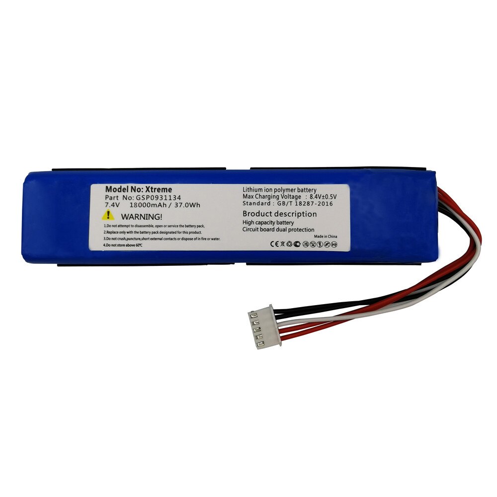 2022 100% Original 18000mAh 37.0Wh battery for JBL xtreme1 extreme Xtreme 1 GSP0931134 Batterie tracking number with tools