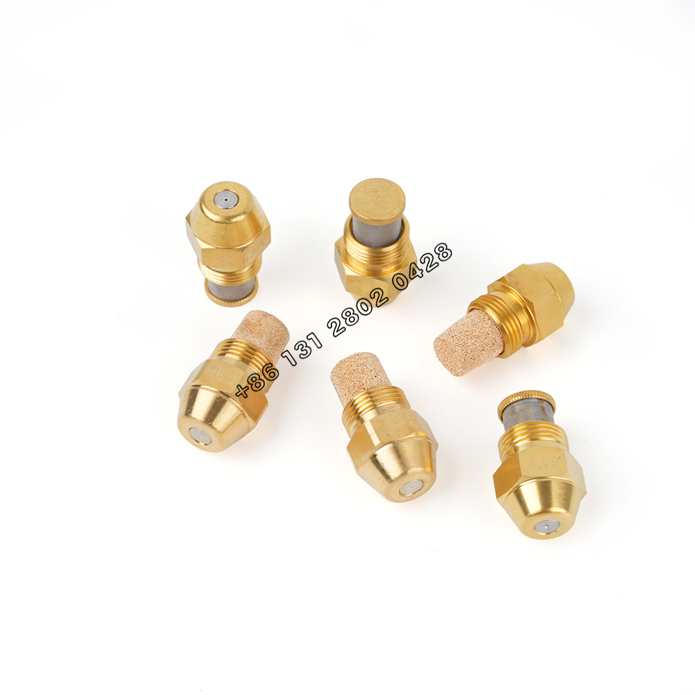 80 Degree Waste Oil Burner Nozzle Diesel Fuel Jet Brass Burner Oil Nozzle Burner, Boiler, large flow Injection