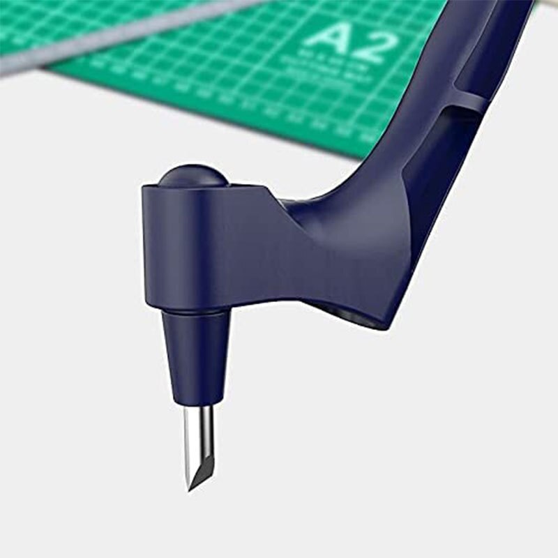 Cuchillos para manualidades, herramientas de corte, cuchillo de tallado de papel, herramienta de corte de arte, cuchillo utilitario giratorio de 360 grados, álbum de recortes