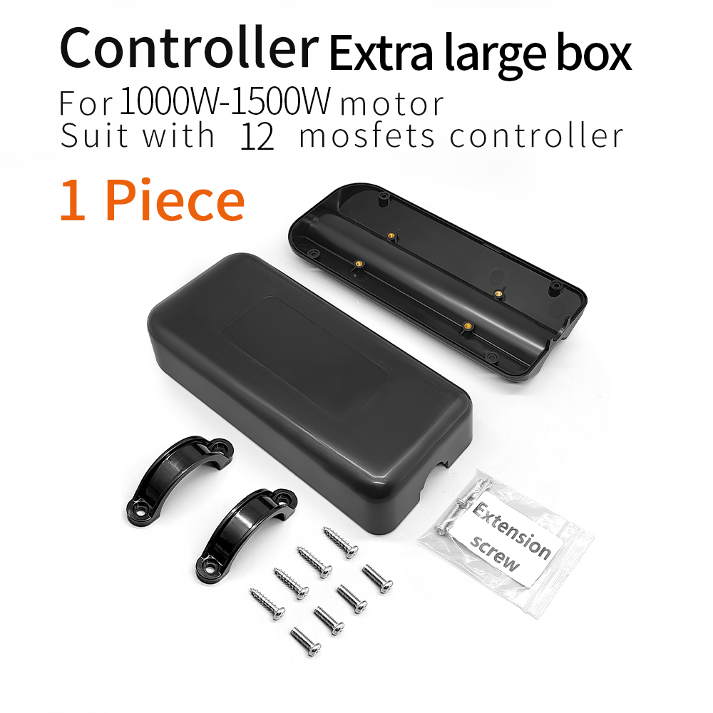 Elektrische Fiets Controller Box/Bag Ebike Controller Case Conversie Kit Grote/Kleine Size Controller Box/Bag Ebike controller: Donkergrijs