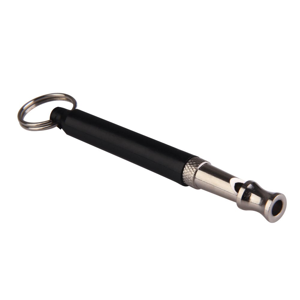 1pcs Black Two-tone Ultrasonic Flute Dog Whistles for Training Sound Whistle Supersonic Obedience Pet Puppy Dog Whistle