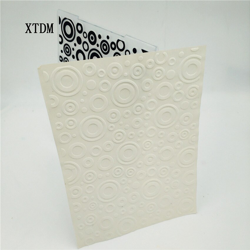 plastic bubble template craft card making paper card album wedding decoration scrapbooking Emobossing folder