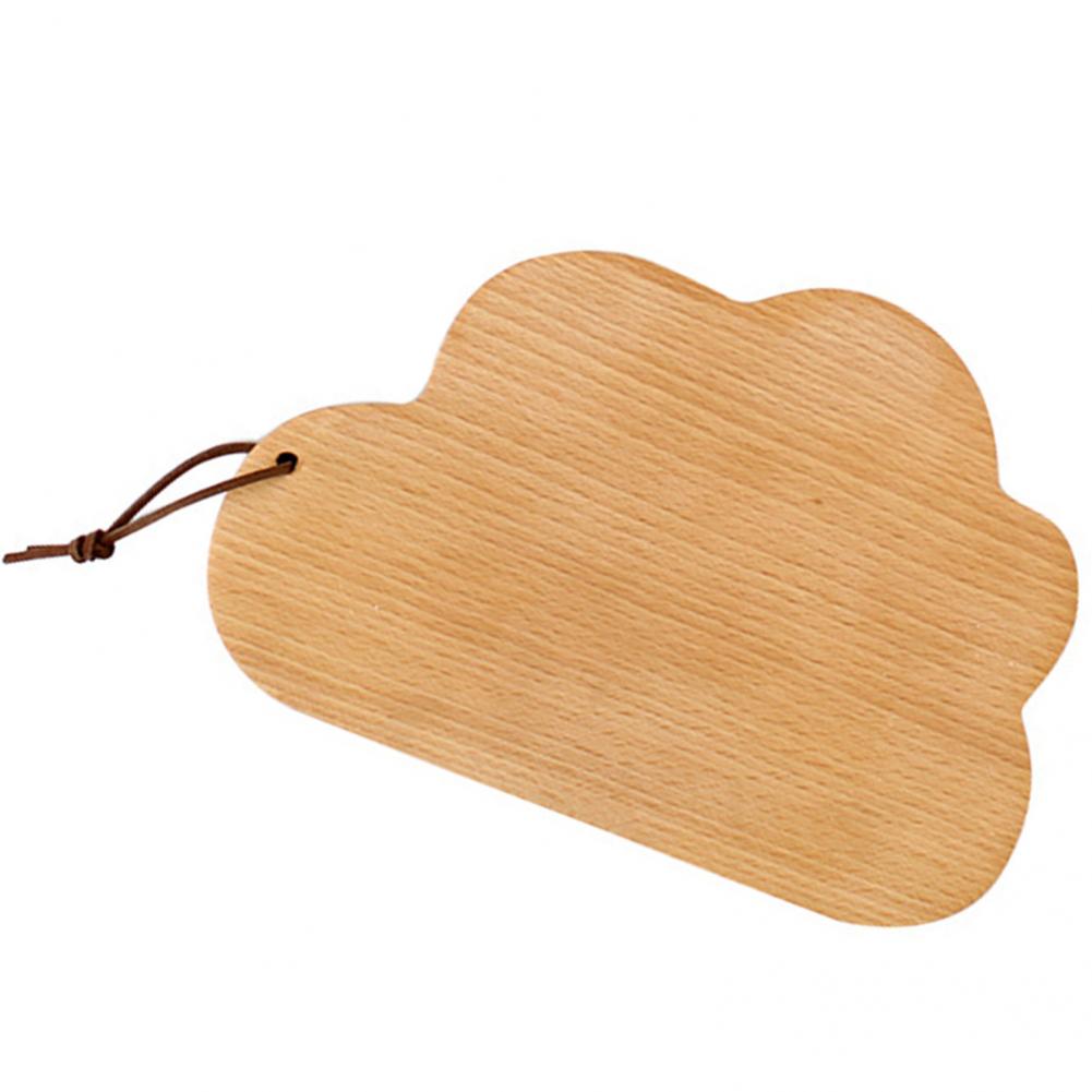 Convenient Cutting Block Practical with Hanging Hole Cloud-shaped Cutting Board Chopping Block Chopping Board