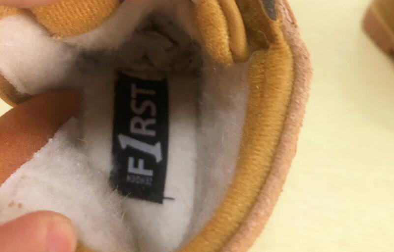 Ragazzi stivali da neve di lana Naturale di-30 gradi impermeabile e anti-slittata formato 25 a 29 wallvell