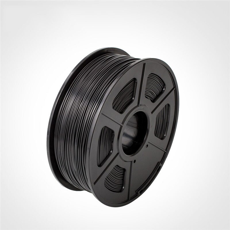 3D Printer ABS Filament 1.75mm For Industry 100% No Bubble Sublimation Blank Black White Grey ABS 3D Filament 1KG: ABS-BK-1KG
