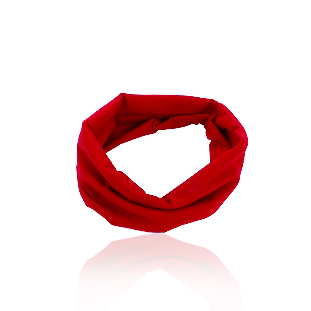 Hoofdband Yoga Basketbal Gym Sport Stretch Hoofd Haarband Zweet Effen Kleur Katoen Hoofdband Universele