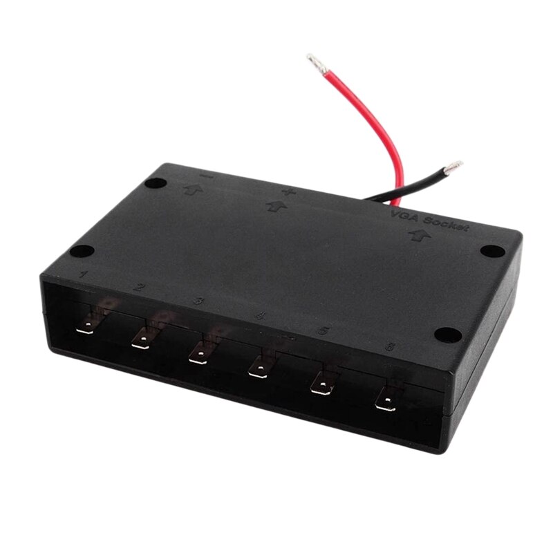 6-Position Switch Panel, Automobile and Motorcycle Accessories Switch, Press Wwitch Panel