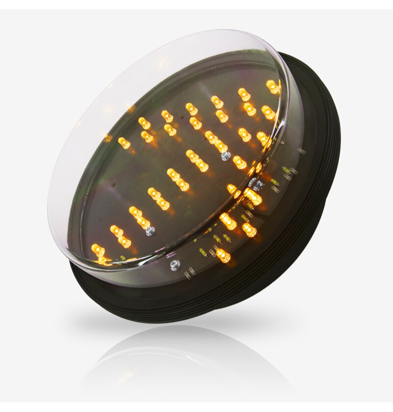 8Inch Tricolore RYG Arrow Led Traffic Light Module Signal: Yellow  9-36VDC