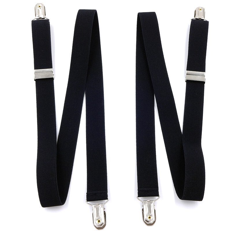 Bretels heren Mens beugels met sterke metalen clips 4