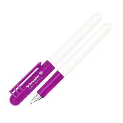 Germany Schneider BK401 children students practice calligraphy pen male and female 0.38 mm EF pointed bag mail: Purple