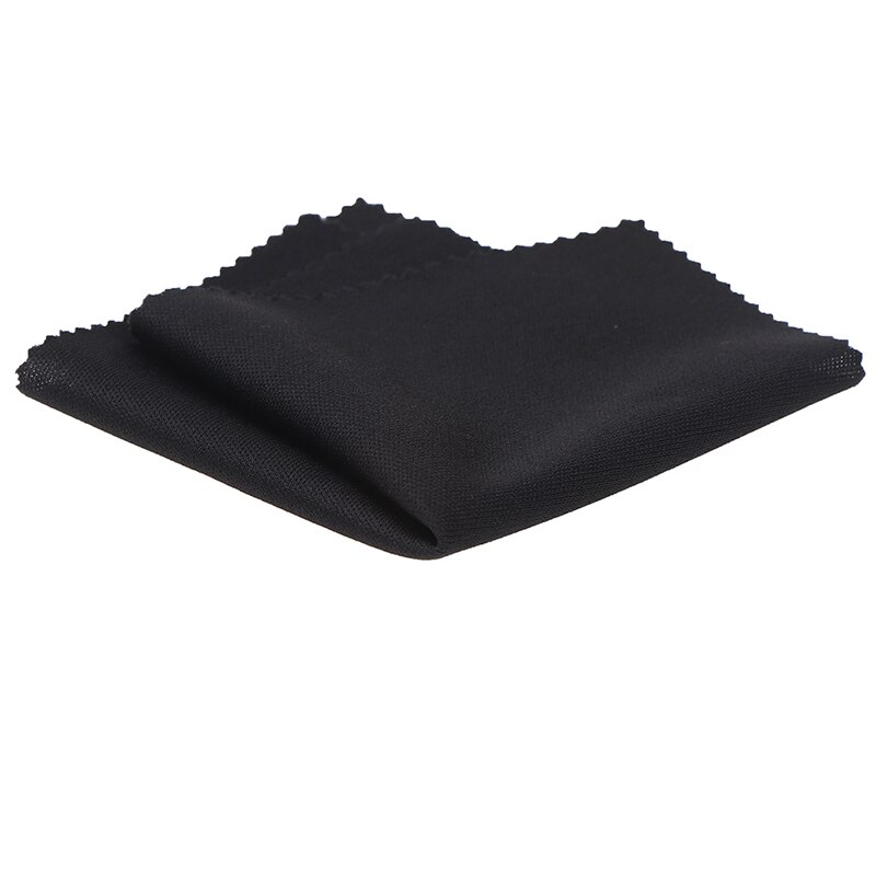 10 Uds. Gafas de gamuza limpiador de microfibra paño de limpieza para lentes de teléfono toallitas de limpieza de pantalla de 150*175mm: BK