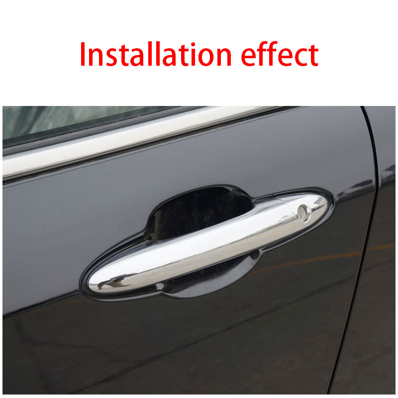 Manijas de puerta Exterior cromadas para coche FAW Besturn X80, accesorios para coche