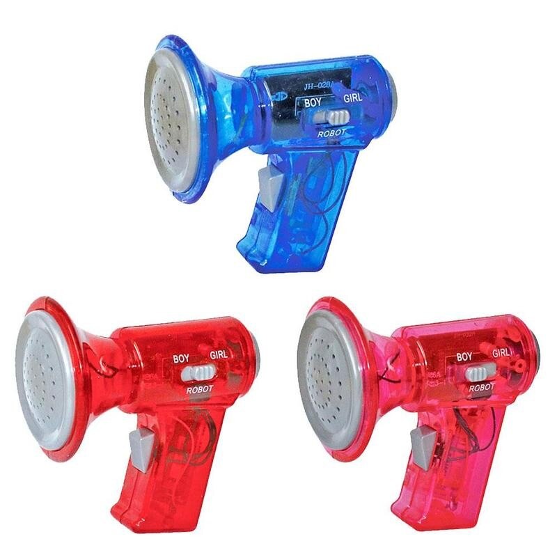 Voice Changer Versterker 3 Verschillende Sound Speakers Speelgoed Kinderen Educatief Leuk Speelgoed