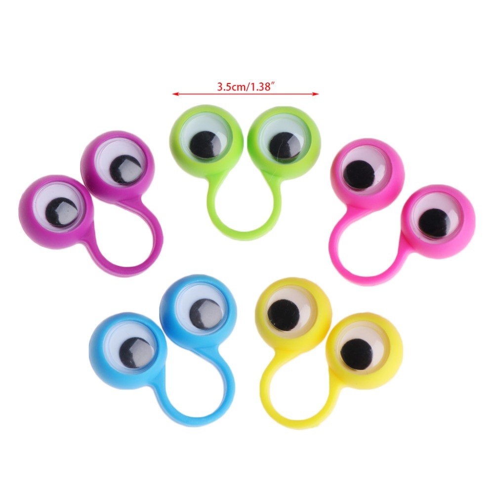 Finger Activity Size Eye Ring Can Be Fitted With Small Toys Small