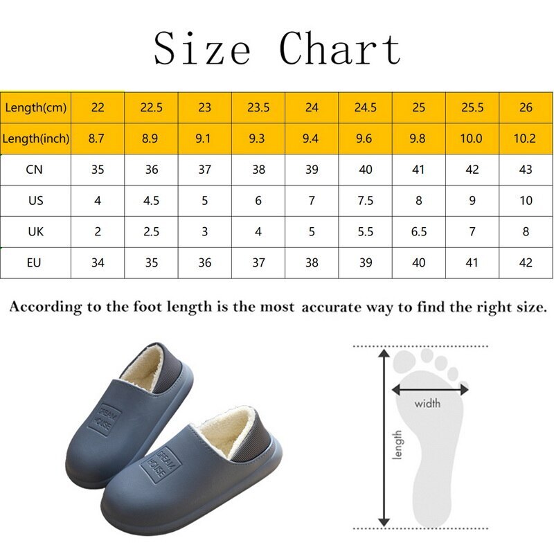 Waterproof Winter Cotton Slippers Female Home Household Warm Women Shoes Indoor Out Leather Bread With Moon Cotton Shoes