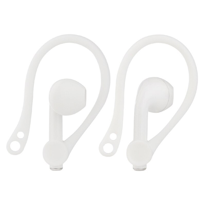 Soft Silicone 1Pair Earhooks For AirPods Anti-lost Ear Hook Secure Fit Hooks Earphone Holders For Apple AirPods Acces