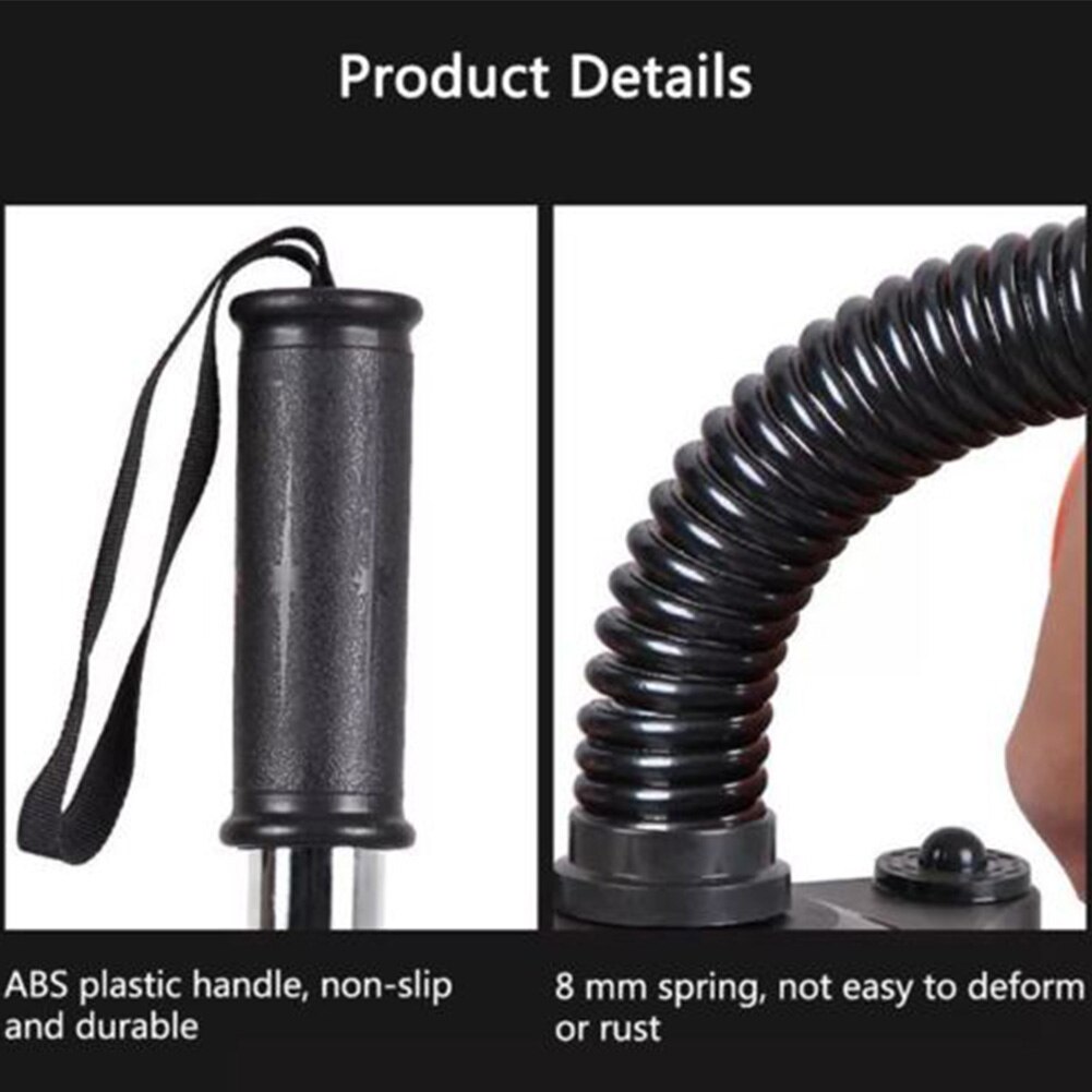 Sports Supplies Resistance Exerciser Power Spring Structure Steel Strong Wrist Muscle Trainer Forearm Hand Gripper Set Wrestling