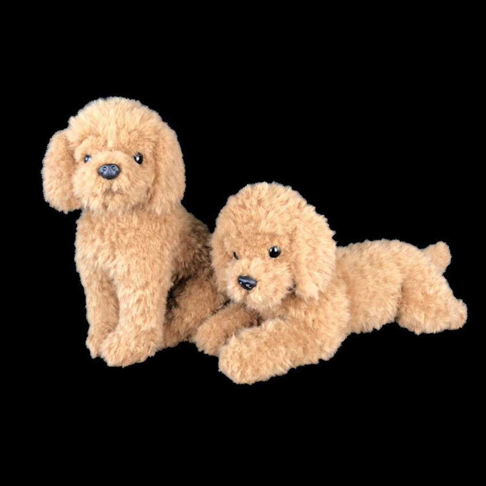 Realistische Poedel Hond Puppy Dier Zachte Gevulde Pop Sofa Couch Decor Kinderen Speelgoed Kerst En Nieuwjaar Kinderen
