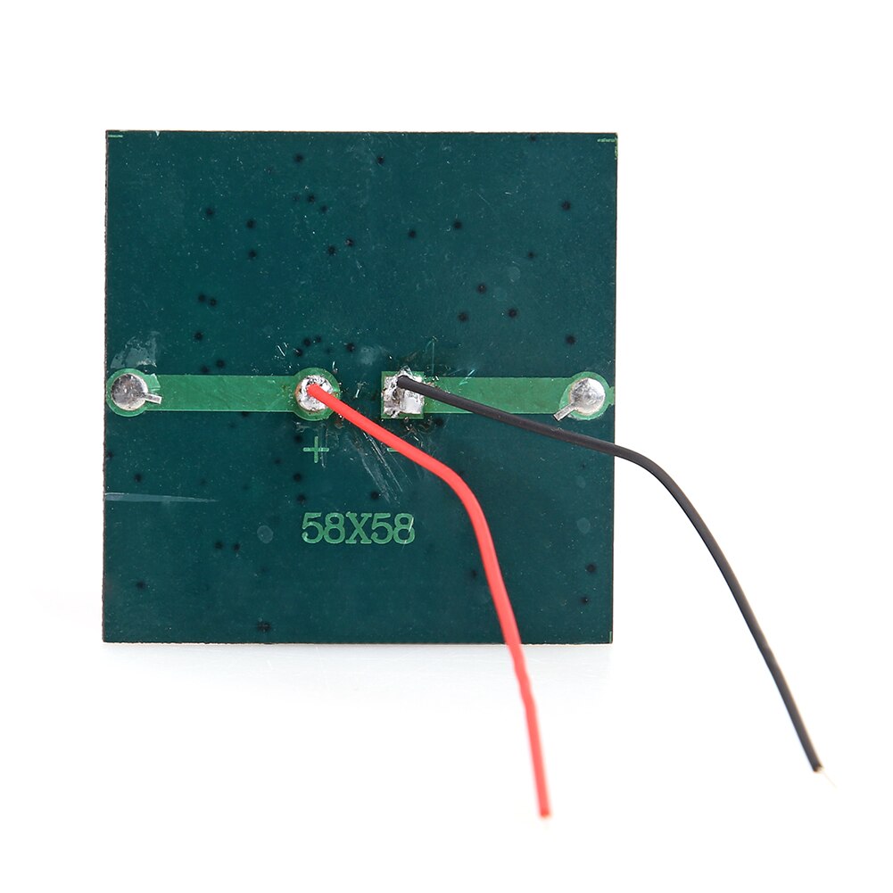 płyta słoneczny z 10cm przewodami 0.45W 2V przenośny polikrzem podróż mini słoneczny szybka ładowarka system DIY dla akumulator telefon Charg