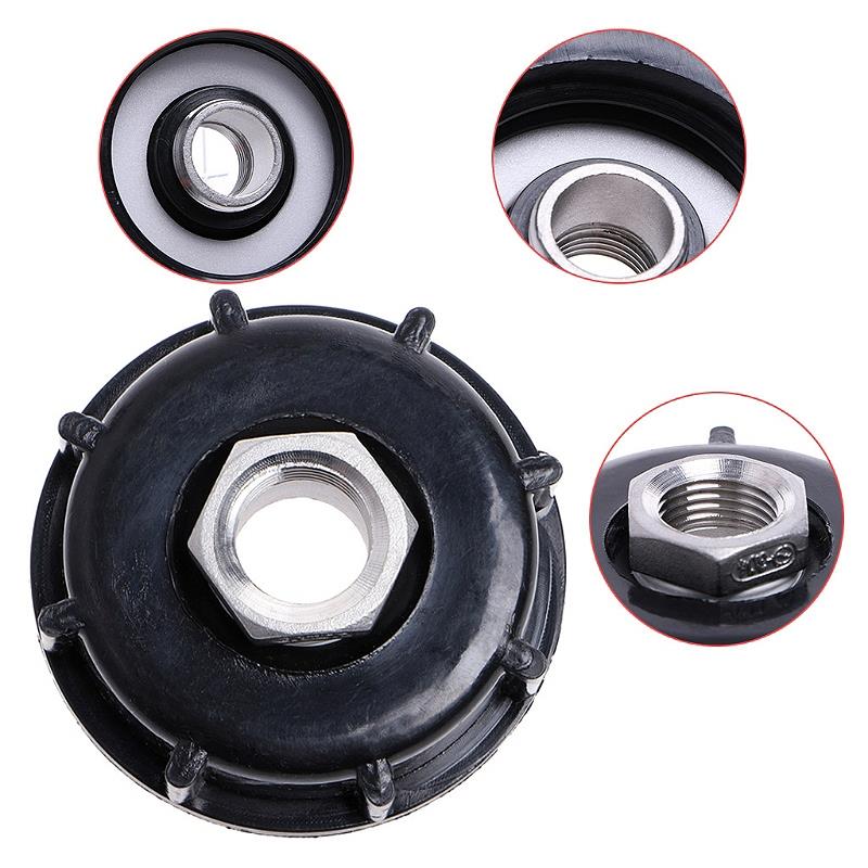 Gallon Ibc Tote Tank Drain Adapter Garden Hose 2 Inch Female To 1/2 Inch Female