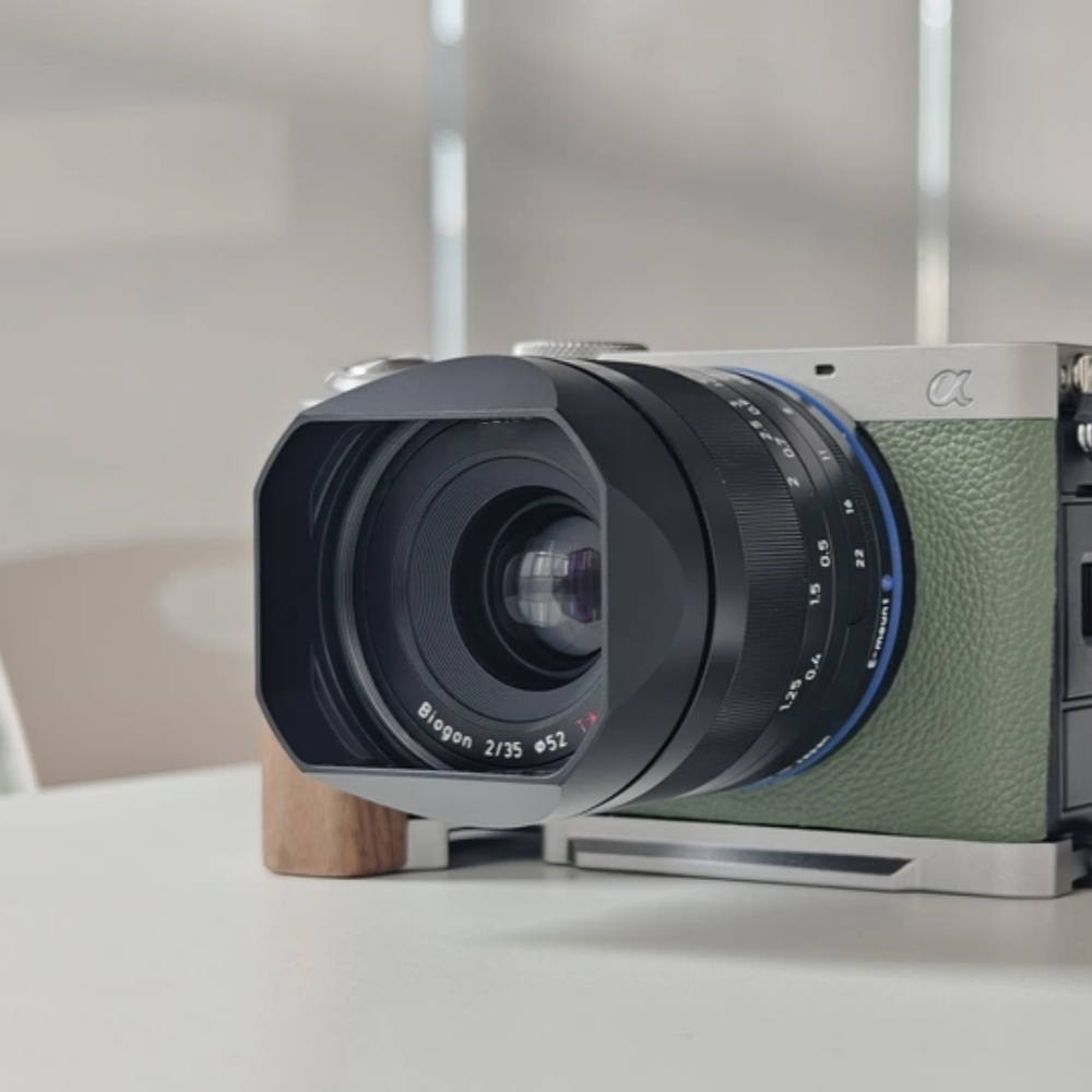 Gegenlichtblende 35 metall mit schraubverschluss für loxia 25 f 2.4 35 f 2 35 f 2 50 2 2 kamerazubehör