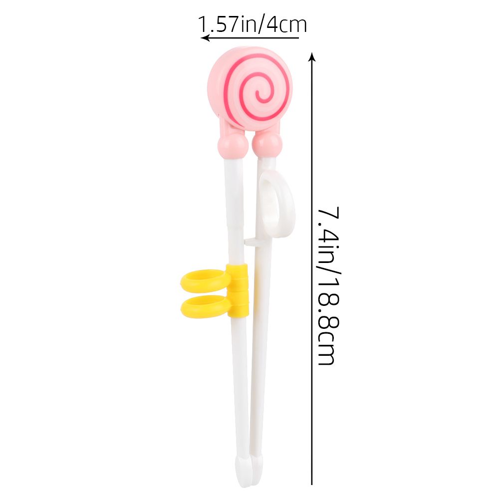 1 Pair Cartoon Chopsticks Children Eating Training Chopsticks Learn Chopsticks Correct Usage Baby Practice Chopstick