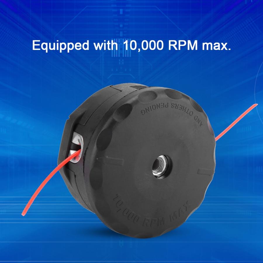 2Pcs String Trimmer Head for Lawn Mower Echo Speed-Feed 400 Heads SRM-225 SRM-230 SRM-210 Garden Tools Parts