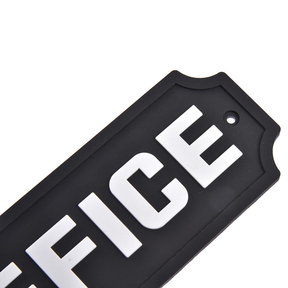 Outdoor Gardening Home House Door Warning Sign Farmhouse Stainless Steel Decor 6.3*2.16 Inches Garden Decoration