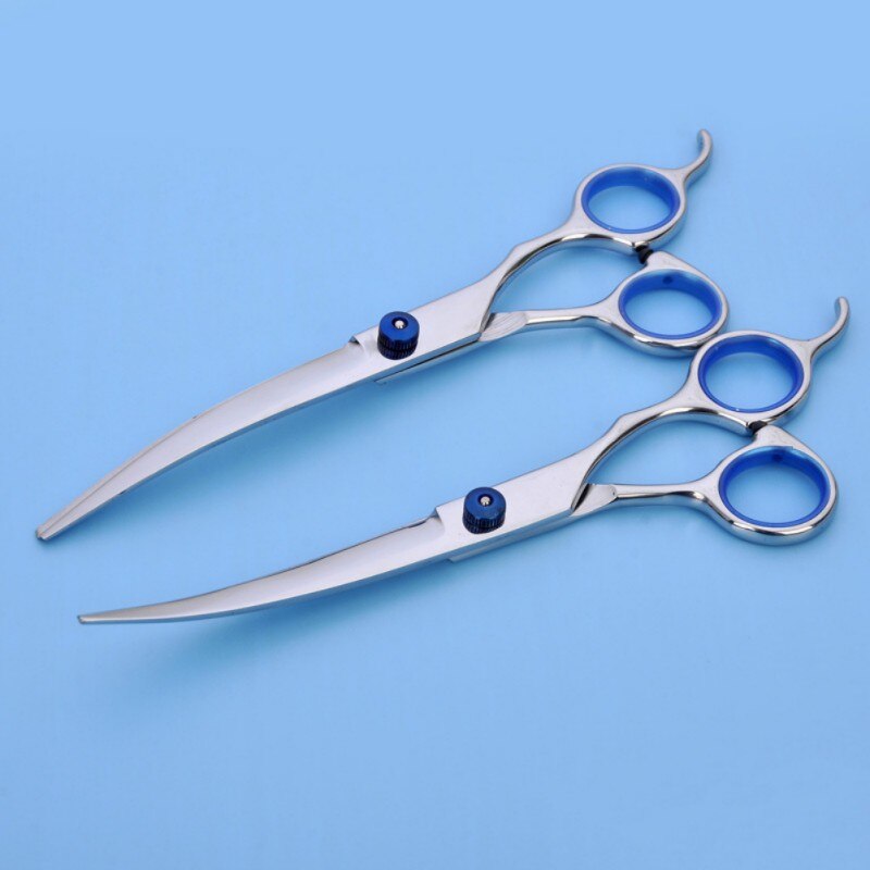 Set de tijeras de belleza 8/9 Uds. Para peluquería de acero inoxidable, herramientas para corte de pelo, peluquero de espalda, tijeras de peluquería para perros sin cable