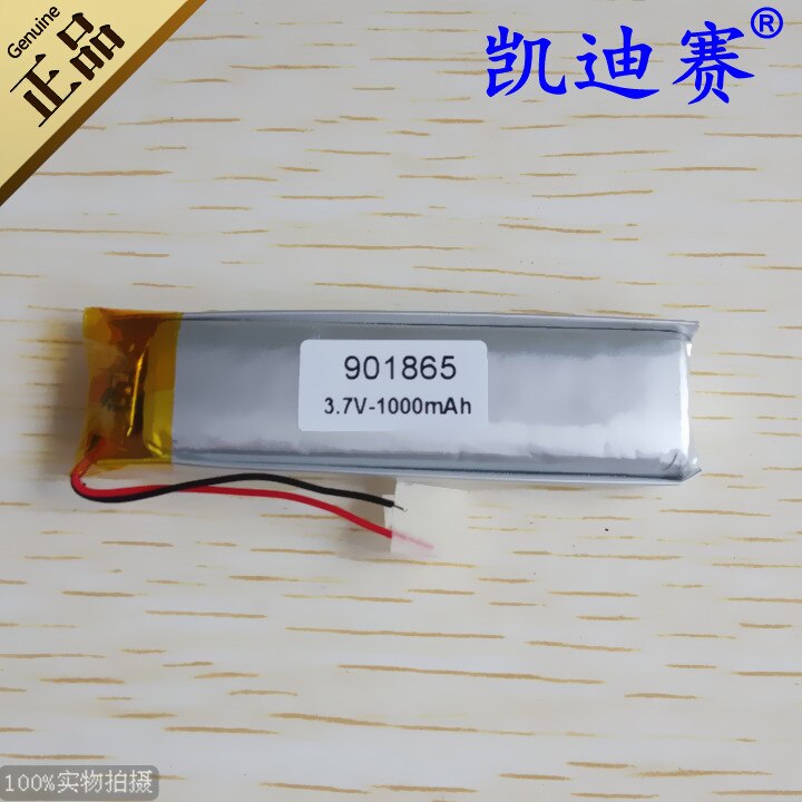 3.7v 901865 polymer-lithium-akku 1000 mah rekorder led-soundbox spielzeug wiederaufladbare li-ionen-zelle wiederaufladbare li-ionen-zelle