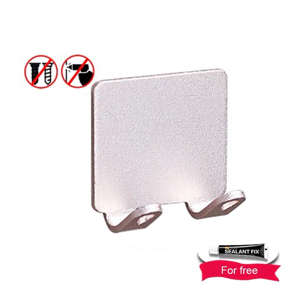 Titular da lâmina gancho soco parede de armazenamento livre qualidade criatividade men shaver shaver prateleira acessórios do banheiro atacado: Rose Gold