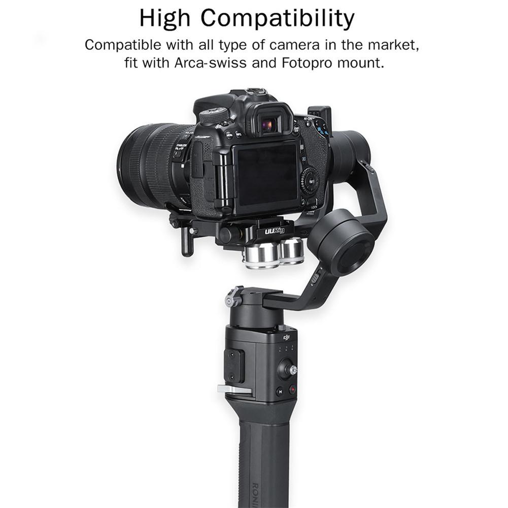 Kamera stabilisator modvægt hurtig klip aftagelig modvægt snap kamera stabilisator