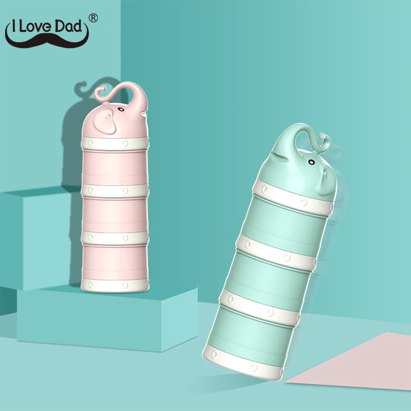 3 Layer Baby Food Storage Box Portable Mini Baby Feeding Milk Powder Container Organizer Box Food Storage Container