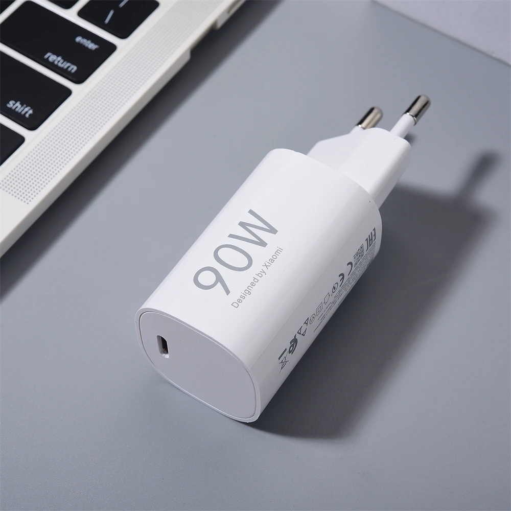 Xiaomi 90W Charger Turbo Charging Wall Power Adapter 1/1.5/2 M 6A Type C Cable For Mi 15 14 13 Ultra POCO X7 X6 Pro Redmi K80 70: EU