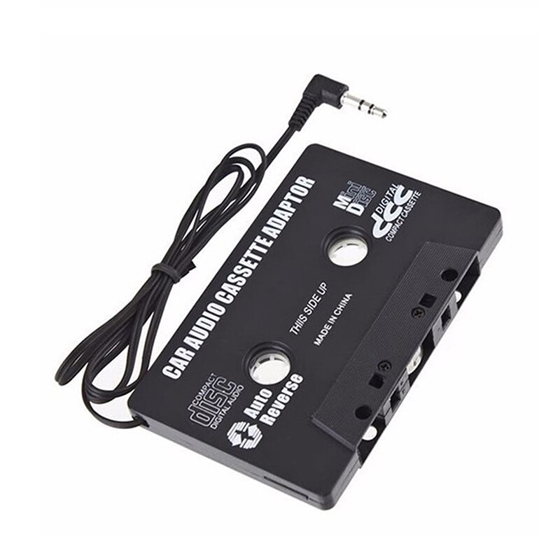 1pc Car Cassette Universal Car Audio Cassette Tape Adapter DVD Player 0.25mv-50mv Electronic Components Convenient